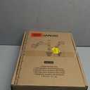 HUANUO 17-32 Inch Dual Monitor Stand, Gas Spring Dual Monitor Mount, Monitor Stand 2 Monitors, Ergonomic Adjustable Tilt/Swivel/Rotate, Weight Max 19.8 lbs, VESA 75/100mm