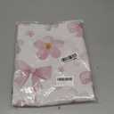 Hooyax Baby Lounger Cover Only, 100% Cotton Newborn Nest Cover, Soft Portable Baby Nest Replacement Cover for Boys Girls, Breathable Infant Lounger Covers, Baby Essential (Bow Flower)
