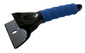 Bigfoot 9" Dual-Head Ice Sraper - Car Glovebox Size - Polyethylene 1702