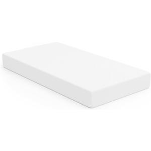 Memory Foam Mattress Topper - 3 Inch Gel Mattress Pad for Pressure Relief, Premium Soft Cooling Sleep Bed Topper, Non-Slip Design with Removable & Washable Cover (White, Queen)
