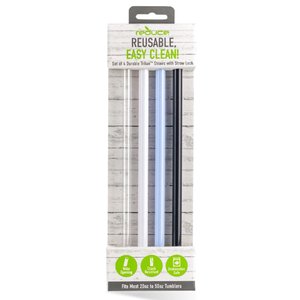 Reduce Reusable Straws, 4 pcs