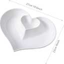 Porcelain Chip and Dip Serving Set,Perfect for Chips and Dip, Veggies, Candy, White