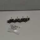 Flutesan 8 Pack Neodymium Round Magnet Heavy Duty with 1/4''-20 Male Threaded Stud 150 lb Powerful Magnet Base with Nut and Washer Mounting for Lighting Camera and Outdoor Tools(8 Pieces)