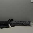 CONTINUE Upgraded Waterproof Poker Mat for 6 Players - Texas Hold'em & Blackjack - Anti-Slip Rubber Table Top Layout with Carrying Bag (47 x 24) (Dark Green)