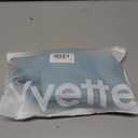 Yvette Sports Bra High Impact Adjustable Criss Cross Back, Full Support for Large Bust No Bounce (Blue, XXL)