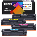 LEMERO Remanufactured Toner Cartridge Replacement for Canon 054H 054 Toner for MF642Cdw MF644Cdw LBP620 Printer (Black Cyan Magenta Yellow，4-Pack)