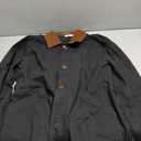 Runcati Mens Lightweight Shirt Jacket Button Down Long Sleeve Shacket Casual Fall Warm Work Stylish Jackets with Pocket (Black, L)