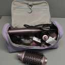 MESCOMB Dual Voltage Hair Dryer Brush for Travel  5 in 1 Air Styler with High-Speed Blow Dryer, Anti-Frizz, Compact Design with Travel Bag, Ideal for Europe & Worldwide Use (100V240V) Gift for Women