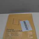 Hanging Closet Rod, 17-29In Adjustable Width and Up to 37In Height Adjustable Closet Rod Extender, Double Closet Rods Hanging Bar, Space-Saving Tension Hanging Organizer, Chrome, 2 Pack