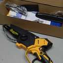 Cordless Mini Chainsaw Compatible with Dewalt 20V MAX Battery, 6 Inch & 8 Inch Small Electric Chainsaw Brushless, 2x 6'' + 2x 8'' Chains, Auto Oiler, Handheld Pruning Tree Saw (Tool Only)