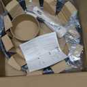 CAROTE Non Stick Frying Pan Skillet, Omelet Pan, Healthy Non Toxic Granite Chef Pan, Induction Compatible Egg Frying Pan with Heat-Resistant Handle, PFOA-Free,Black, 12"