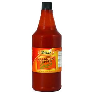 Roland Foods Habanero Pepper Sauce, Specialty Imported Food, 32 Ounce Bottle, Pack of 1