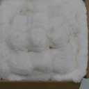Bedsure White Throw Blanket for Couch - GentleSoft Cozy Blankets for Women, Cute Small Fleece Throws for Girls Graduation, Birthday Gifts for Women, Fathers Day Decor Gifts, Off White, 50x60 Inches
