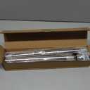 Adjustable Tension Shower Curtain Rod 2676 Inch, No-Drill Stainless Steel 1-Inch Diameter Non-Slip Spring Telescoping Curtain Rod for Bathroom, Window, Kitchen, Closet & Room Divider, Silver