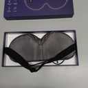 Cordless Heated Eye Mask for Dry Eyes, Electric Warm Compress for Fast Eye Relief, Rechargeable USB Heat Therapy Mask for Sleep, Blepharitis & Stye Treatment (Dark Grey)