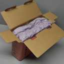 ESTINGO Electric Throw Blanket, Heated Blanket Flannel Sherpa with 4 Hours Auto Off & 5 Heating Levels, Washable Heating Throw with Overheat Protection for Home, Ideal Gift, 50"x60", Lavender Violet