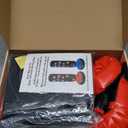 HopeRock Punching Bag for Kids, Boxing Set with Scoring, Light, Music, 4 Game Modes, Inflatable Boxing Bag with Gloves, Birthday Gifts Toys for 4-8-12 Years Old Boys