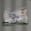 10-Pack Kids' Rain Shoe Covers - Waterproof, Dinosaur Pattern, 13.7811.02 in, Fits Ages 3-8, Ideal for Rainy Days & Outdoor Activities