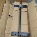 The Original Granite Bracket Heavy Duty American Made Steel Free Hanging Universal T Shelf Bracket, 30 inch, for Floating Shelves, Desks, Mantels, Matte Black (2 Count)