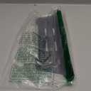 Stove Gap Covers Stainless Steel, Stove Gap Filler, Range Trim Kit for Stove, Counter and Oven, Easy Clean with Heat Resistant, Retractable from 13.8" to 27.5", Width 0.79", Black, 2Pcs