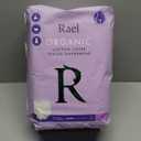 Rael Disposable Underwear for Women, Organic Cotton Cover - Postpartum Essentials, Leak Locker, Unscented, Maximum Coverage (Size L-XL, 20 Count)