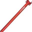 UPANBIKE Bike Seatpost Aluminum Alloy Adjustable Seat Post 400mm Length Diameter 25.4/27.2/28.6//30.9/31.6mm for Mountain Bike Road Bicycle