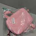 Pritent Lunch Box For Men Women Double Deck Insulated Lunch Bag For Men Woman Leakproof Expandable Cooler Bag with Adjustable Shoulder Strap for Work Picnic School(Pink, 16L)