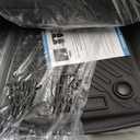 KELCSEECS Floor Mats & Cargo Liner for 2025 2026 Mazda CX-50 Hybrid(Only for Hybrid),All Weather Protection TPE Floor Liners Front& Rear Row Full Set CX50 Hybrid Accessories Black