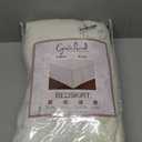 Greenland Home GL-1710GBKQ Paisley Quilted Bed Skirt, Ivory, Queen