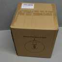 Glass Pendant Light,Mid Century Modern Light Fixture,Hanging Lights for Kitchen Island,Bathroom, Bedroom,Hallway Foyer (Bright Gold, 8 in)