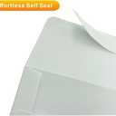 A6 Invitation envelopes200 PCS 4.7x6.5 in - windowless design 120GSM white paper envelopes with printabl quick self-seal for invitations, greeting cards, photos invoices