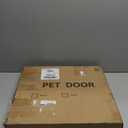 Dog Gate Indoor,18"-45" Adjustable Extra Wide Metal Short Dog Gate to Step Over, 18" Tall Small Pet Gate with 3 Extension Kits, Pressure Mounted Gate for Doorways & Stairs Black