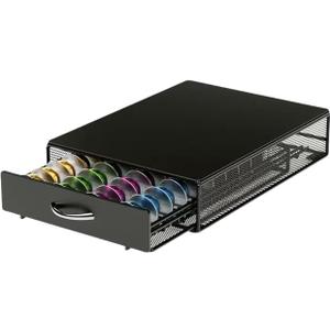 40 Coffee Pod Drawer, K Cup HolderCoffee Capsule Storage OrganizerBlack