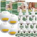 14 IN 1 Dog Calming Diffuser Kit with Night Light | 4 Plug-in Diffusers + 10 Refills (48ml Each) | New Formula Pheromone for Dogs | Anxiety Relief, Stop Barking, Reduce Stress | 300 Days Supply