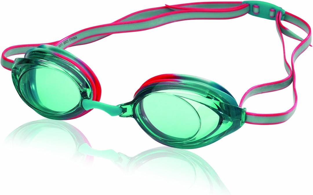 Speedo Unisex-Child Swim Goggles Vanquisher 2.0 Junior (Turquoise)