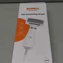 2-in-1 Dog Hair Dryer with Slicker Brush for Small-Sized Dogs and Cats | Pet Hair Dryer | Dog Blow Dryer | 300 Watts, 75-85 dB, Adjustable Temperature, Overheat Protection