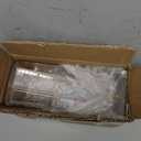 9.6 Acrylic Straw Holder & Cabinet Door Organizer Set, Adjustable Height for Mixed Straw Sizes, Transparent Design, Drainage Holes, Adhesive Installation - Kitchen Cabinet Organizer for Small Spaces