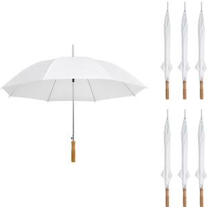 Wedding Umbrella - 48" Umbrella - Manual Open - 7 Pack (White)