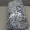 Bedfolks Calming Donut Dog Bed, 30 Inches Round Fluffy Dog Beds for Medium Dogs, Anti-Anxiety Plush Dog Bed, Machine Washable Pet Bed (Light Blue, Medium)