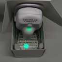 Adjustable Potty Toilet Target with Motion Sensor, Bullseye Illumination, and Nightlight, Precision Training - Ideal for Boys' Potty Training