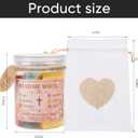 Handmade Jars Bible Verses in a Jar Hope Prayer Scripture Jar Church Biblical Christian Gifts for Dad Mom Teacher Women Men Read Me When Plastic Jars with 96 KJV Bible verses