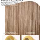 GORGIUS Blonde Bob Wig with Highlights Glueless Straight Short Synthetic Lace Front Wigs For Women Pre Cut Pre Plucked Side Part Hairline 12 Inch