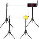 Wireless Laser Timer for Sprints, Stopwatch for Track 40 60 Yard Dash, Laser Sprint Timer System, Race Clock for Running/Track Field/Speed Tranning