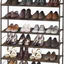 Simple Houseware 5-Tier Shoe Rack Storage Organizer, Bronze