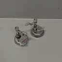 Boat Deck Flush Latch Marine Stainless Steel Door Hatch Flush Pull Handle for 2" Hole with Mounting Accessories