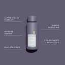 Kristin Ess Hair The One Purple Shampoo for Toning Blonde Hair - Neutralizes Brass + Yellow Tones, Shine Restoring - Sulfate, Silicone and Paraben Free, Color + Keratin Safe, 10 fl. oz.
