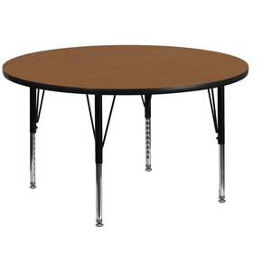 Flash Furniture Wren 42" Round Oak Thermal Laminate Activity Table