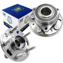 DJB 513288 Front/Rear Wheel Bearing Hub Assembly Fit for 13-15 Chevy Malibu, 14-17 Impala, 10-17 Equinox, for GMC Terrain, for Cadillac CTS/XTS, for Buick Lacrosse Regal, for Saab 9-5, 5 Lug w/ABS