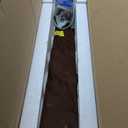 MENATT Shower Panel Tower System with LED Lights, 5 In 1 Shower Panel with Rainfall and Waterfall Shower Head, 3 pcs Massage Spray, Handheld Shower, Waterfall Tub Spout (Brushed Nickel with 3 Body Jets)