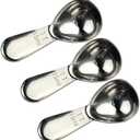 CoaGu 3pcs 15ml Coffee Scoops: Durable 18/8 Stainless Steel Tablespoons (1 Tbsp) for Precision Coffee Brewing and Baking